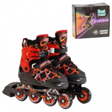 Ролики "Best Roller" розмір 35-38 М (червоний) (1189-M)