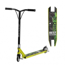 Самокат трюковий "Best Scooter", зелений (57870)