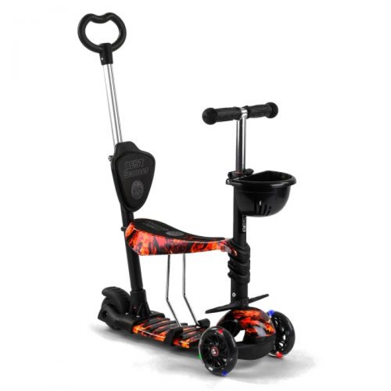 Самокат з ручкою "Best Scooter" (17334) (склад -T-)