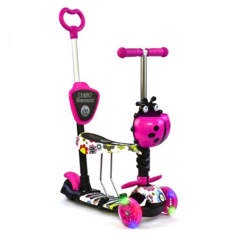 Самокат з ручкою "Best Scooter" (74230) (склад -T-)