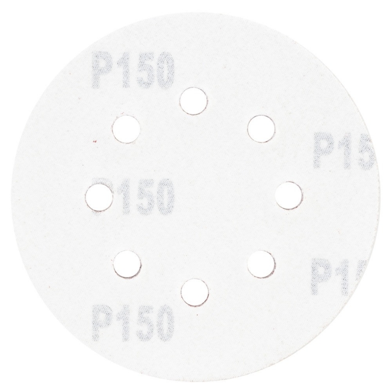 Шліфувальний круг 8 отворів Ø125мм P150 (10шт) SIGMA (9122681)