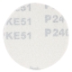 Шліфувальний круг без отворів Ø75мм P240 (10шт) SIGMA (9120711)