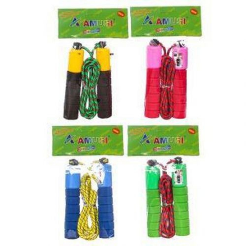 Скакалка, 2,5 м, товщина 0,70 см (BT-JR-0025) (склад -T-)