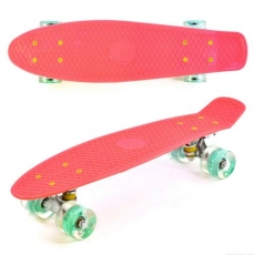Пенні борд "Best Board" 55 см, кораловий (0440)