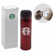 Термос "Starbucks" 500 мл, червоний (H-600)