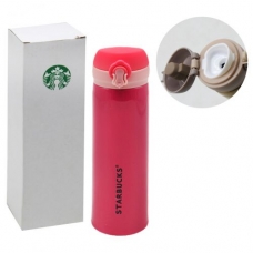 Термос "Starbucks" 500 мл, рожевий (H-600)