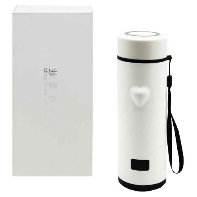 Термос "Heart Sensing Cup LED" 360 мл (чорний) (EL- 507) (склад -T-)