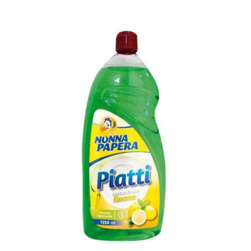 Cредство для мытья посуды 1,25 л Nonna Papera Piatti Limone Concentrato 8003985003440 (Склад -Y-)