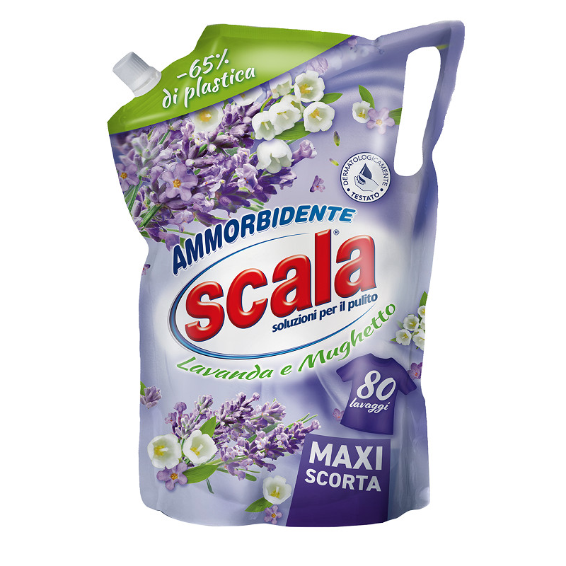 Концентрированный кондиционер-ополаскиватель 2000 мл Scala Ammorbidente Lavanda & Verbena 8006130504328 (Склад -Y-)