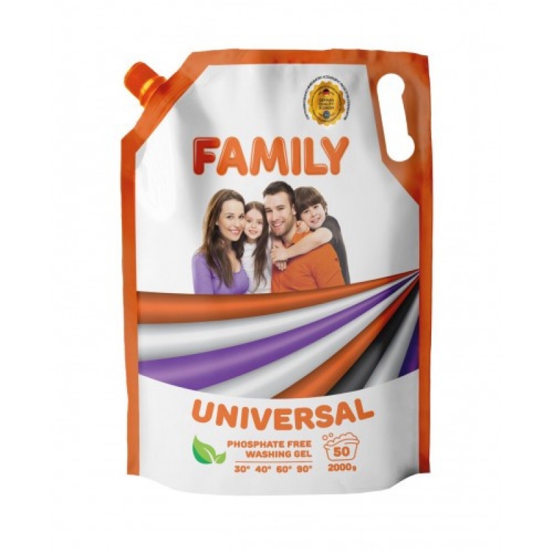 Гель для стирки универсальный 2000 мл For My Family 601114 (Склад -Y-)