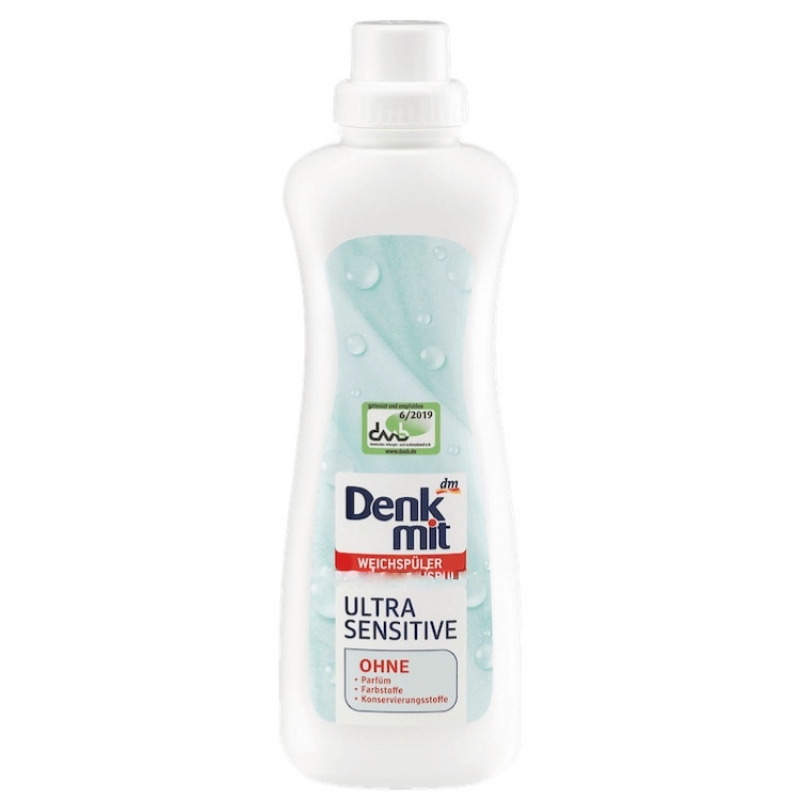 Детский ополаскиватель для белья Denkmit Ultra Sensitive гипоалергенный 4058172215469 1 л (Склад -Y-)