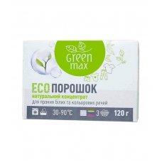 Порошок стиральный натуральный Эко Green Max 99100764101 120 г