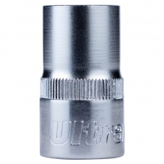 Насадка шестигранна коротка 1/2" 14мм CrV ULTRA (6070142)