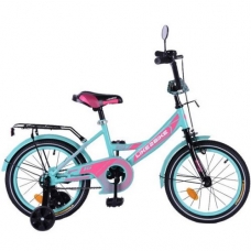 Велосипед дитячий 2-х коліс.16'' 211601(1 шт)Like2bike Sky, бірюзовий, рама сталь, з дзвінком, руч.гальмо, зборка 75% (211601)