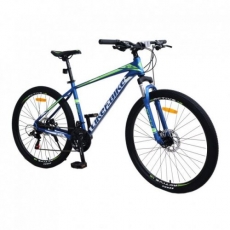 Велосипед дорослий 2-х колісн. 27,5" A212701 (1шт) LIKE2BIKE Active 1.0,синій матовий,рама алюм.18",21-шв, Disk brake,збірка 85% (A212701)