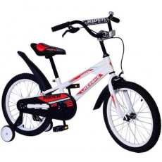 Велосипед дитячий 2-х коліс.12'' 211206 (1 шт) Like2bike Rider, білий, рама сталь, зі дзвінком, ручне гальмо, збірка 75% (211206)