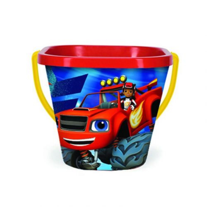 Відро квадратне "Nickelodeon Вспиш і диво-машинки" (81814) (склад -T-)