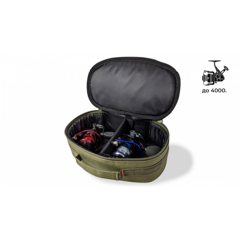 Сумка рыболовная для катушек LeRoy Double Reel Case 4 LE-0035 27х15х9 см (Склад -Y-)
