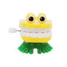 Заводна іграшка "Зуби", жовті (4321)