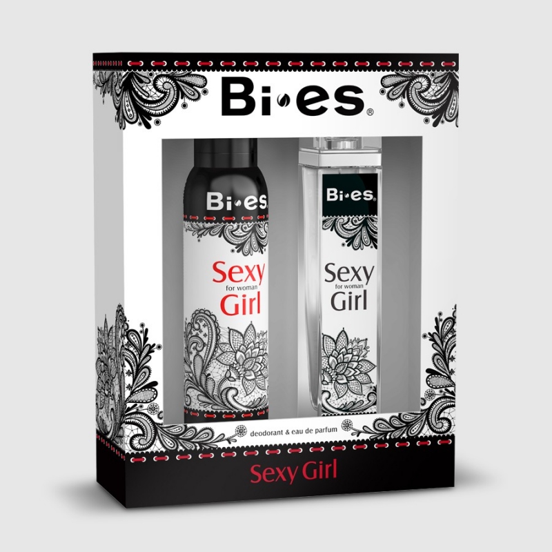Набір для жінок Bi-es Sexy Girl (edp/100ml+deo/150ml) 100 мл+150 мл (5907699481699)