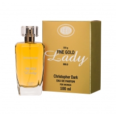 Парфумована вода для жінок Christopher Dark Fine Gold Lady for Woman 100 мл